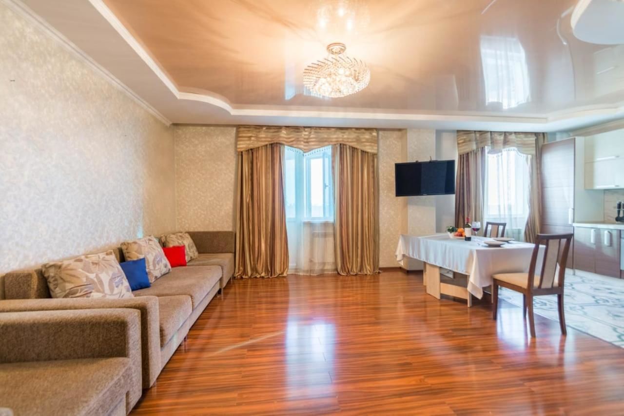 Апартаменты Lazurnyi apartment in the center of Nur-sultan Нур-Султан-15