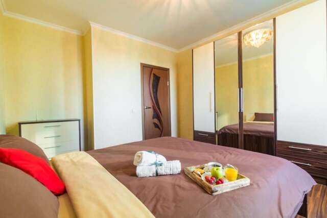 Апартаменты Lazurnyi apartment in the center of Nur-sultan Нур-Султан-9